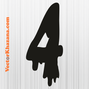 Dripping_Number_4_Svg.png