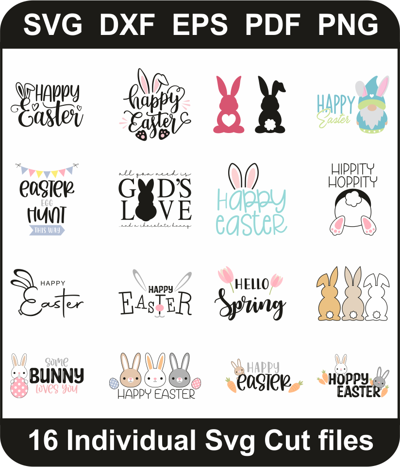 Easter Svg Bundle