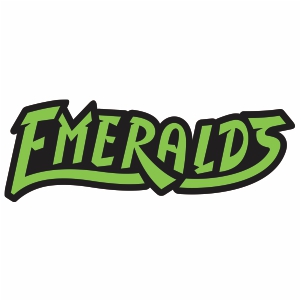 Eugene Emeralds Wordmark Logo Vector
