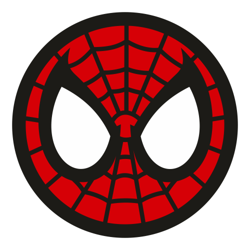 Spiderman Head Vector