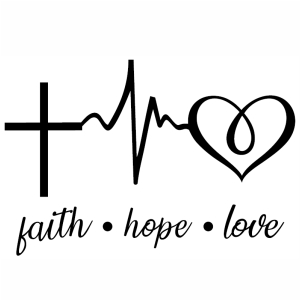 Download Faith Hope Love Heartbeat vector Download | Faith Hope ...