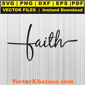 Faith Cross Svg