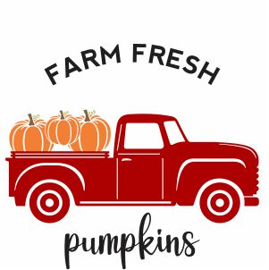 Farm Fresh Pumpkins Vector