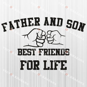 Father And Son Svg