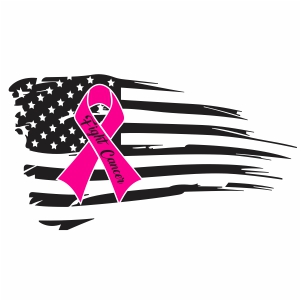 Buy Breast Cancer Awareness Flag Svg Png online in USA