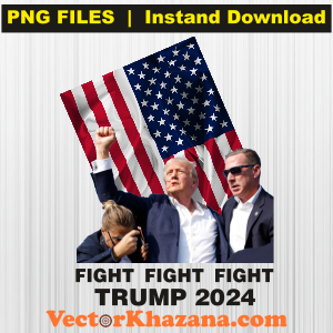 Fight Trump 2024 Flag Png
