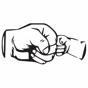 Free Free 302 Father Son Fist Bump Svg SVG PNG EPS DXF File