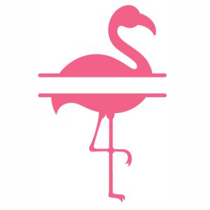 flamingo clipart svg