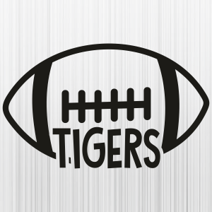 Go Tigers Svg Png Football in My Heart Tigers Paw Svg Tigers 