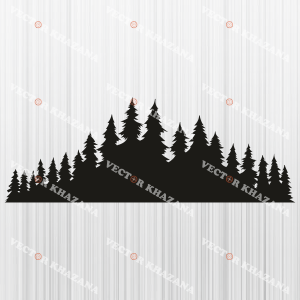 Forest Line Svg