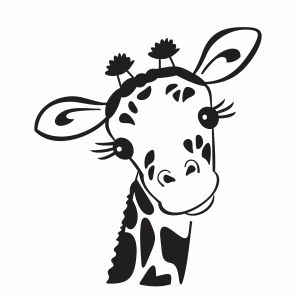 Download Giraffe Vector Download | Cute Giraffe Vector Image, SVG ...