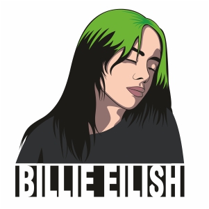 Billie Eilish SVG