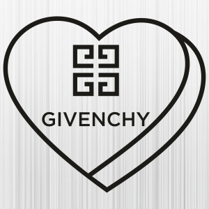 Givenchy Heart Logo SVG | Givenchy Love Heart PNG | Givenchy Logo ...