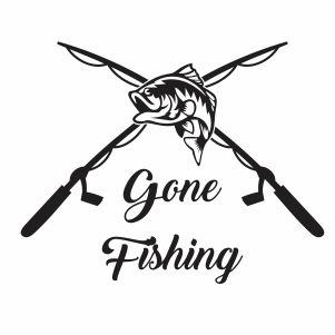 Gone Fishing Svg Fishing Svg Cut File Download Jpg Png Svg Cdr Ai Pdf Eps Dxf Format