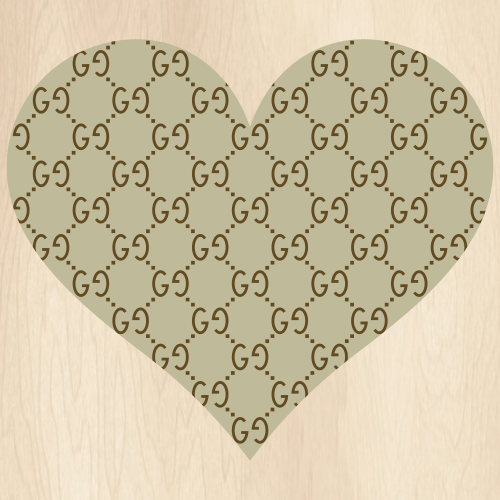 Gucci Heart Logo SVG