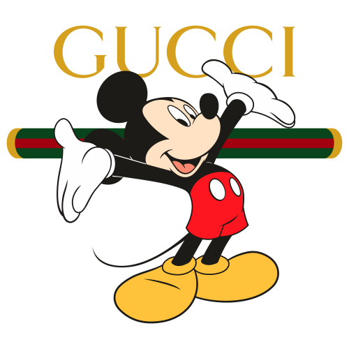 Mickey Mouse Gucci Logo SVG | Gucci Logo Png