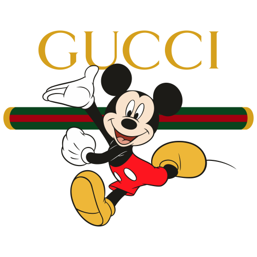 Gucci Mickey SVG | Gucci Logo png