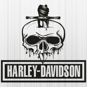 Harley Davidson Knife Skull SVG | Harley Davidson PNG | Harley Davidson ...