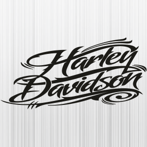 harley hd letters logo