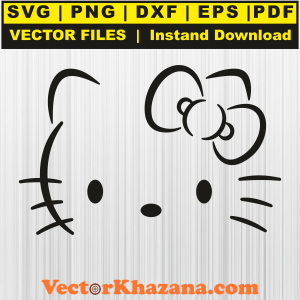 Hello Kitty Svg Png