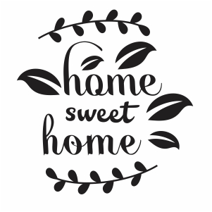 Free Free 121 Home Sweet Home Round Svg SVG PNG EPS DXF File