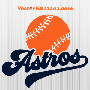 Astros Houston Baseball SVG, Astros Star Logo SVG