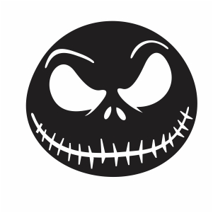 Download 42+ Jack Skellington Face Svg Free Pictures Free SVG files | Silhouette and Cricut Cutting Files
