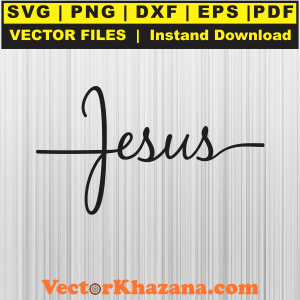 Jesus Cross Svg