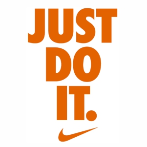 Just Do It decal svg cut file Download 
