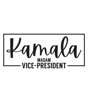 Kamala Madam Vice President Svg