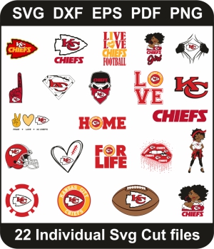 Kansas City Chiefs Svg Bundle