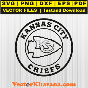 Kansas City Chiefs Wordmark Black Svg