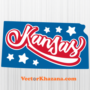 Kansas 4th July Svg