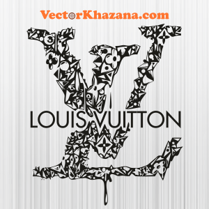 Flowers Louis Vuitton Svg, Louis Vuitton Logo Svg, Louis Vuitton Logo Svg,  Fashion Logo Svg, File Cut Digital Download