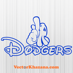 MLB Los Angeles Dodgers SVG, SVG Files For Silhouette, Los Angeles