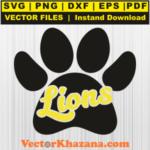 Lions Paw Svg