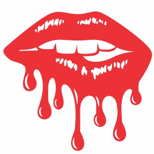 Red Dripping Girl Lips Vector Download Woman Bleeding Sexy Red Lips Vector Image Svg Psd Png Eps Ai Format Red Lips Vector Graphic Arts Downloads