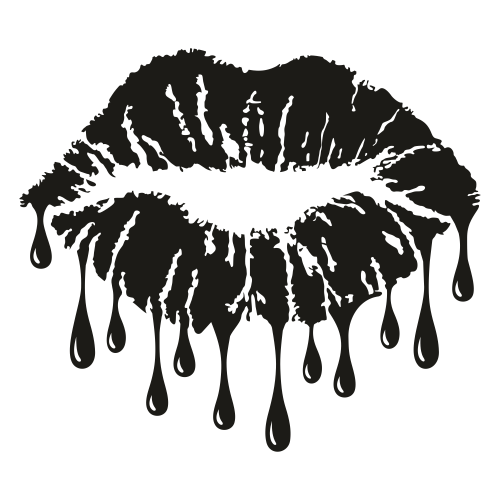 Dripping Lips Svg Lips Svg Cut File Download Jpg Png Svg Cdr Ai Pdf Eps Dxf Format
