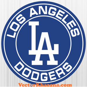 Los Angeles Dodgers SVG, Dodgers Baseball Club SVG, Baseball SVG