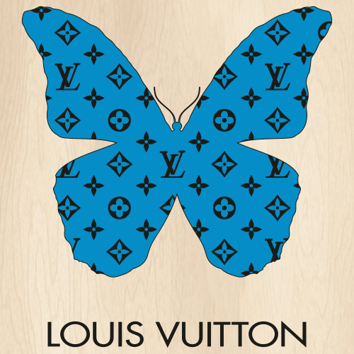 Louis Vuitton green butterflies