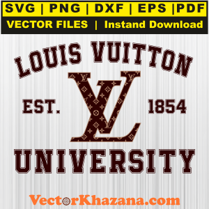 Louis Vuitton Est 1854 Svg