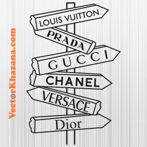 Louis Vuitton Svg,Brand Logo Svg, Chanel logo,Prada Logo, Dior