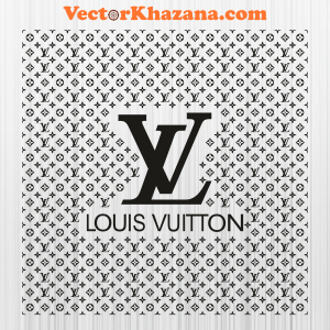 LOUIS VUITTON Pattern SVG Cricut Cut File Sticker Decal Clipart Png Eps Dxf  Vector
