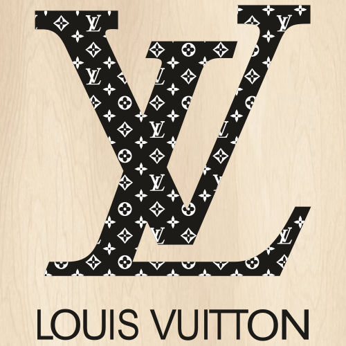 Lv Louis Vuitton Pattern SVG