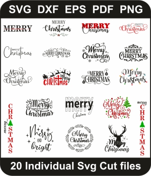 Marry Christmas Svg Bundle