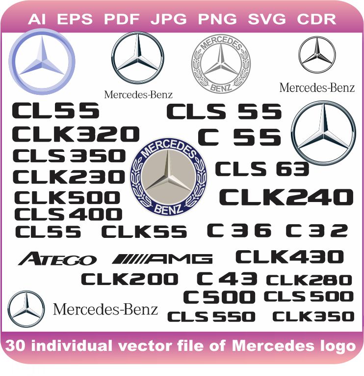 Mercedes Car Pack Logo