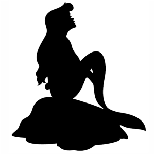 Free Free 341 Little Mermaid Svg Black And White SVG PNG EPS DXF File