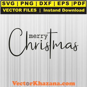 Merry Christmas Svg