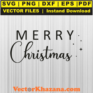 Merry Christmas Star Svg