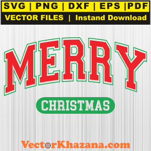 Merry Christmas SVG PNG